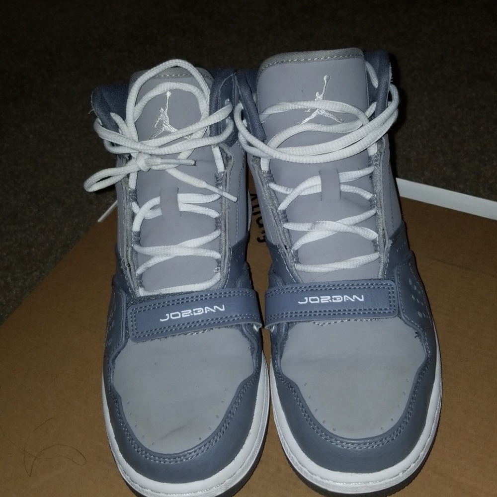 Like new! Grey and White 2013 Jordan's!